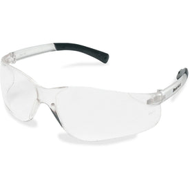Crews BearKat Safety Glasses: Clear Lightweight Scratch Resistant - Protective Gear