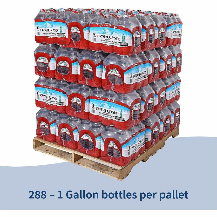 Crystal Geyser Alpine Bottled Spring Water - Alternate-Image5