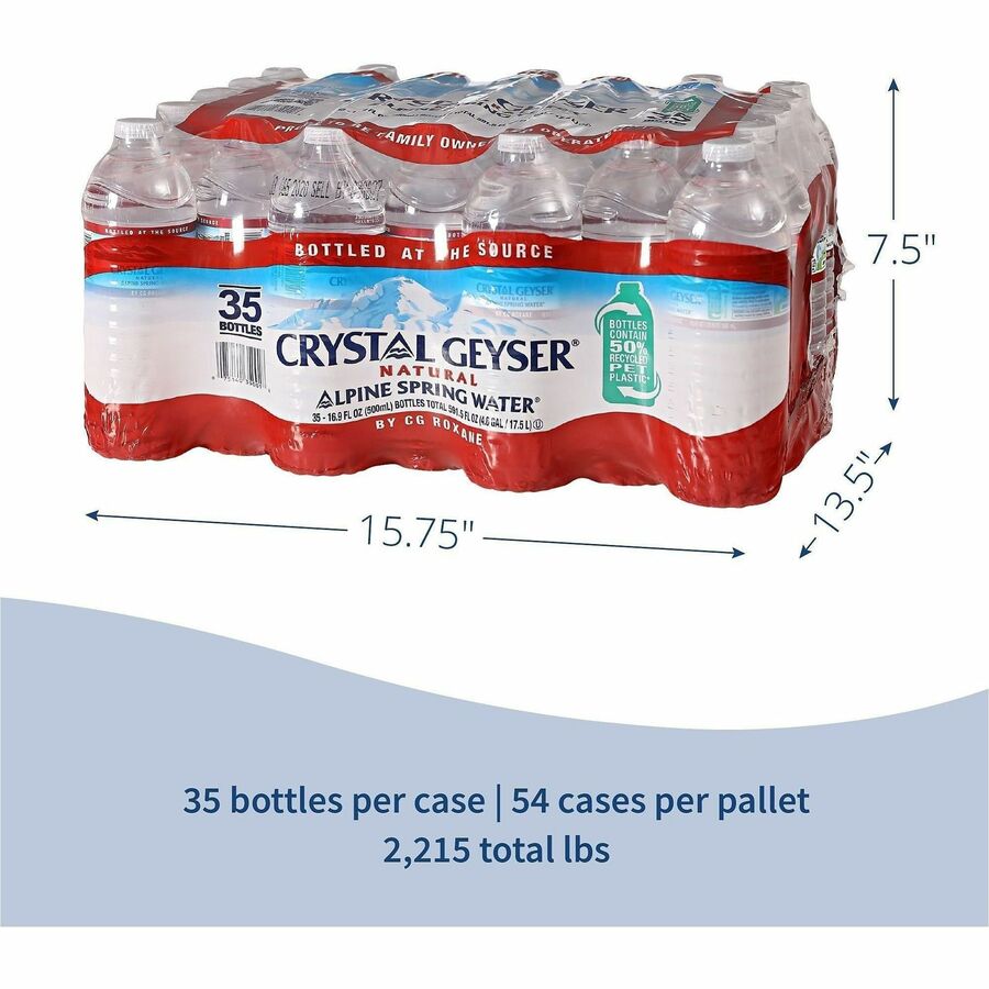 Crystal Geyser Alpine Spring Water - Alternate-Image2