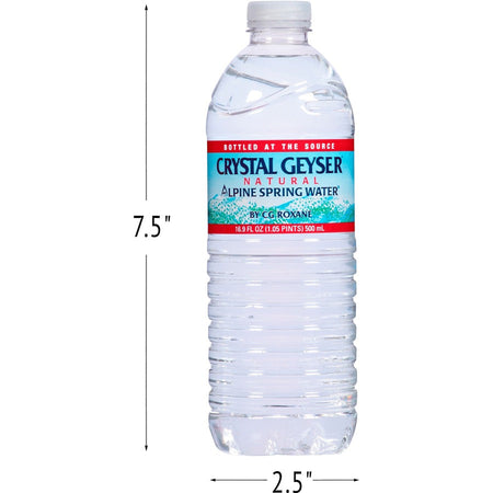 Crystal Geyser Natural Alpine Spring Water - Alternate-Image4