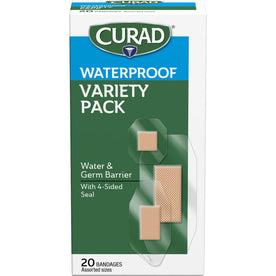Curad Waterproof Transparent Bandages - Polyurethane - 20/Box - & Wraps