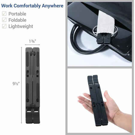 DAC® MP-222 Laptop Stand: Portable & Adjustable for 15.6’’ Screens - Computer / Accessories