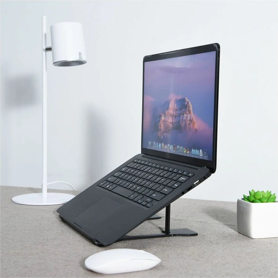 DAC® MP-224 Portable Laptop Stand: 6 Height Levels Aluminum Alloy - Black - Computer / Accessories