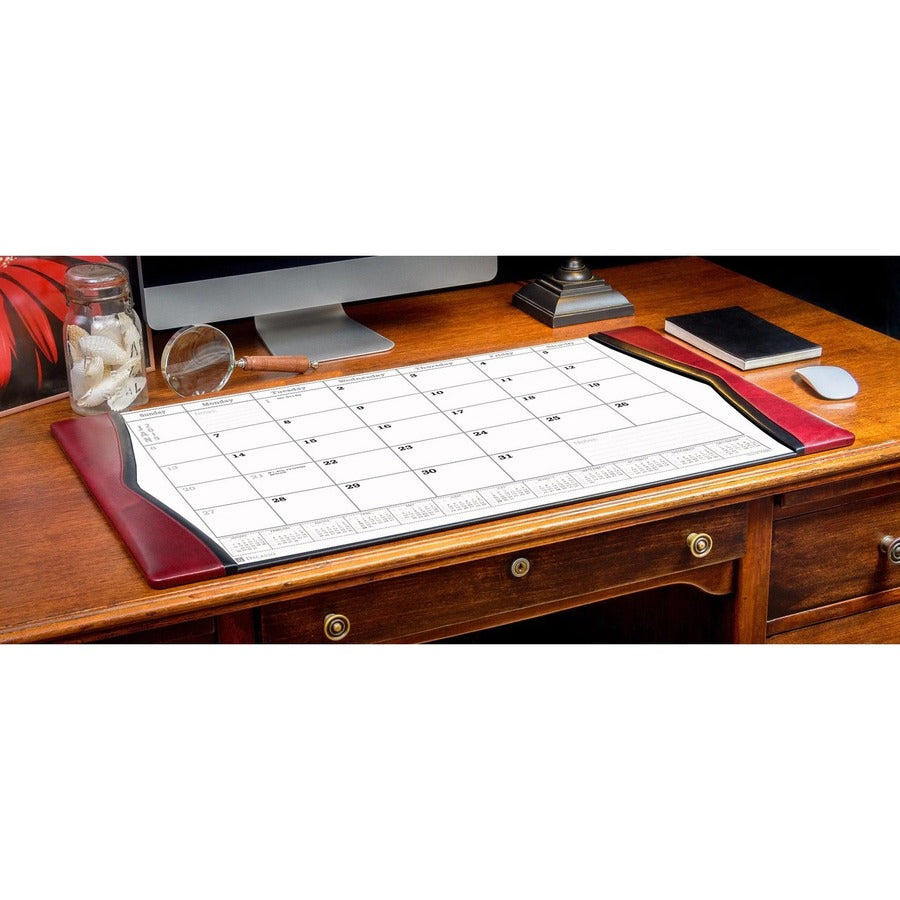 Dacasso Leather Calendar Desk Pad - Alternate-Image3