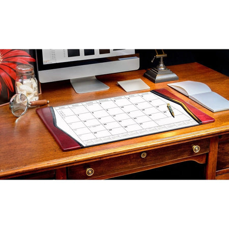 Dacasso Leather Calendar Desk Pad - Alternate-Image2