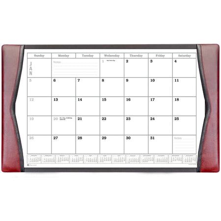 Dacasso Leather Calendar Desk Pad - 2000
