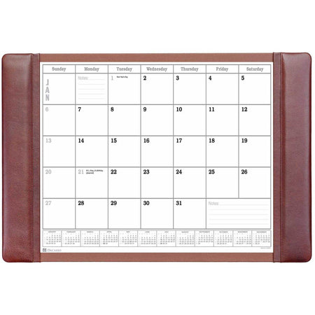 Dacasso Leather Calendar Desk Pad - 2000