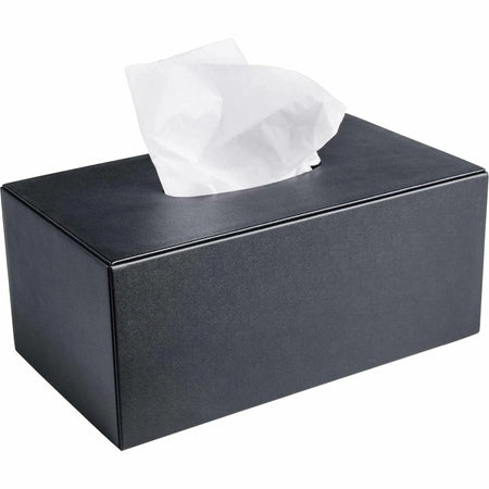 Dacasso Leatherette Tissue Box Cover - Faux Leather - Facial Tissues