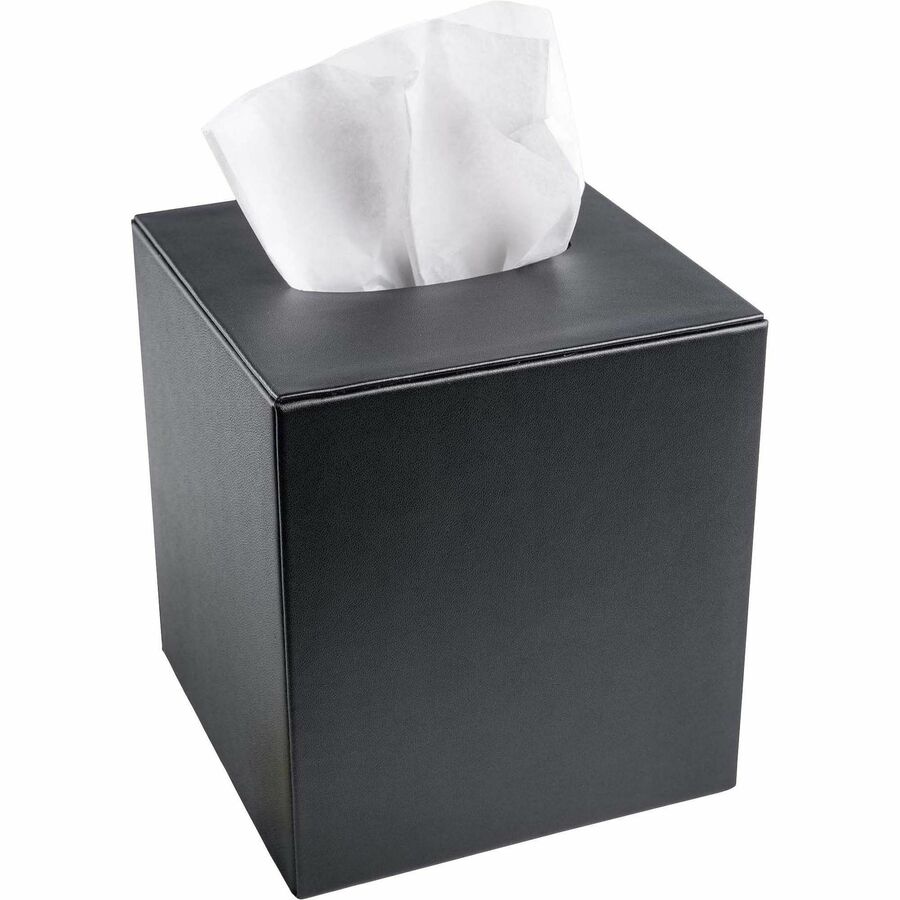 Dacasso Leatherette Tissue Box Cover - Front