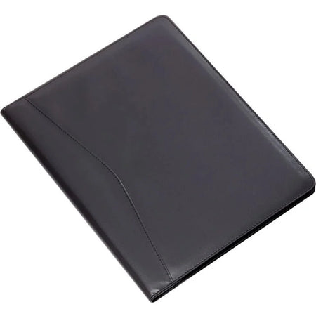Dacasso Letter Portfolio - 8 1/2’’ x 11’’ - Black - 1 Each - Legal & Jr. Pads