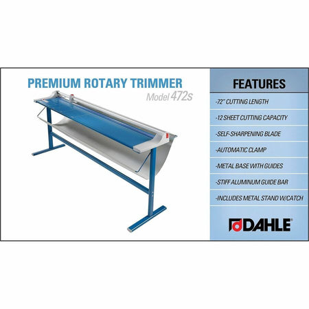 Dahle 472s Premium Rotary Trimmer w/stand - Alternate-Image8