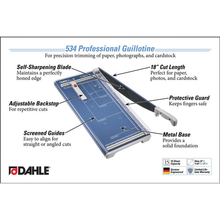 Dahle 534 Professional Guillotine Trimmer - Alternate-Image6