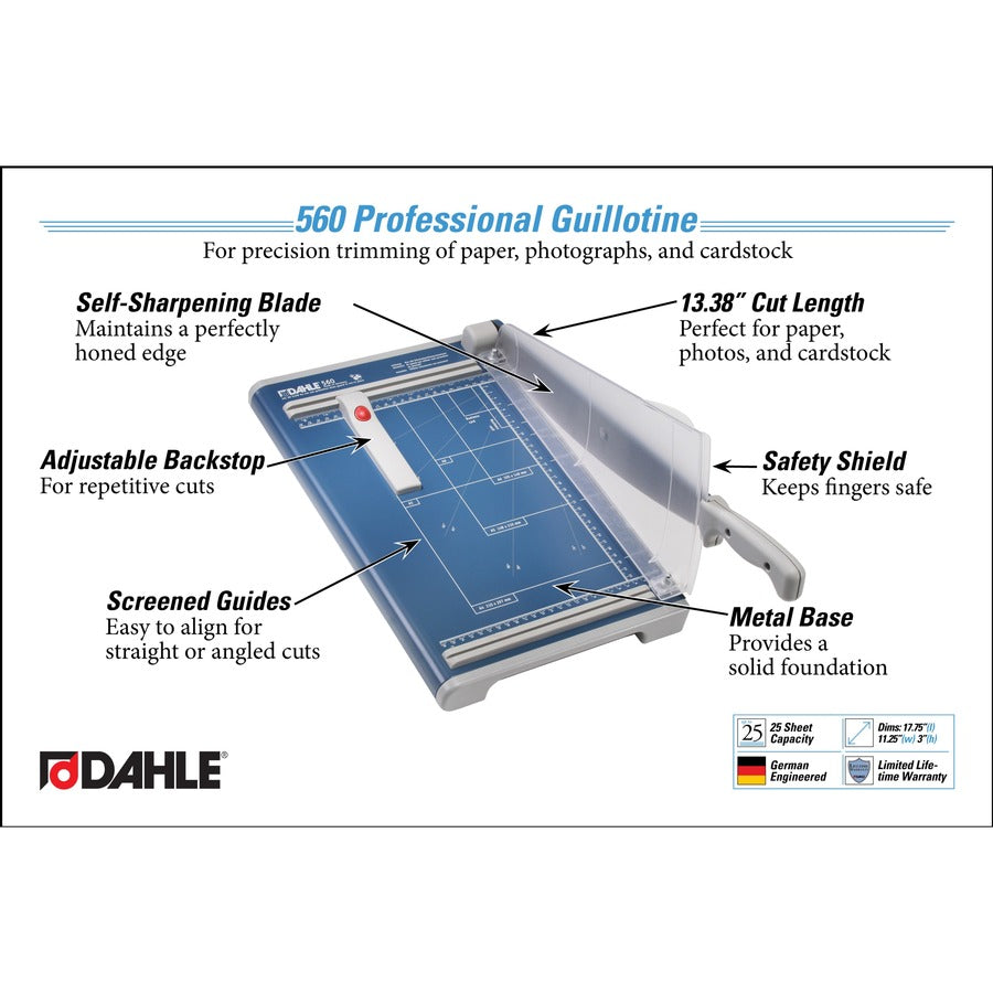 Dahle 560 Professional Guillotine Trimmer - Alternate-Image7