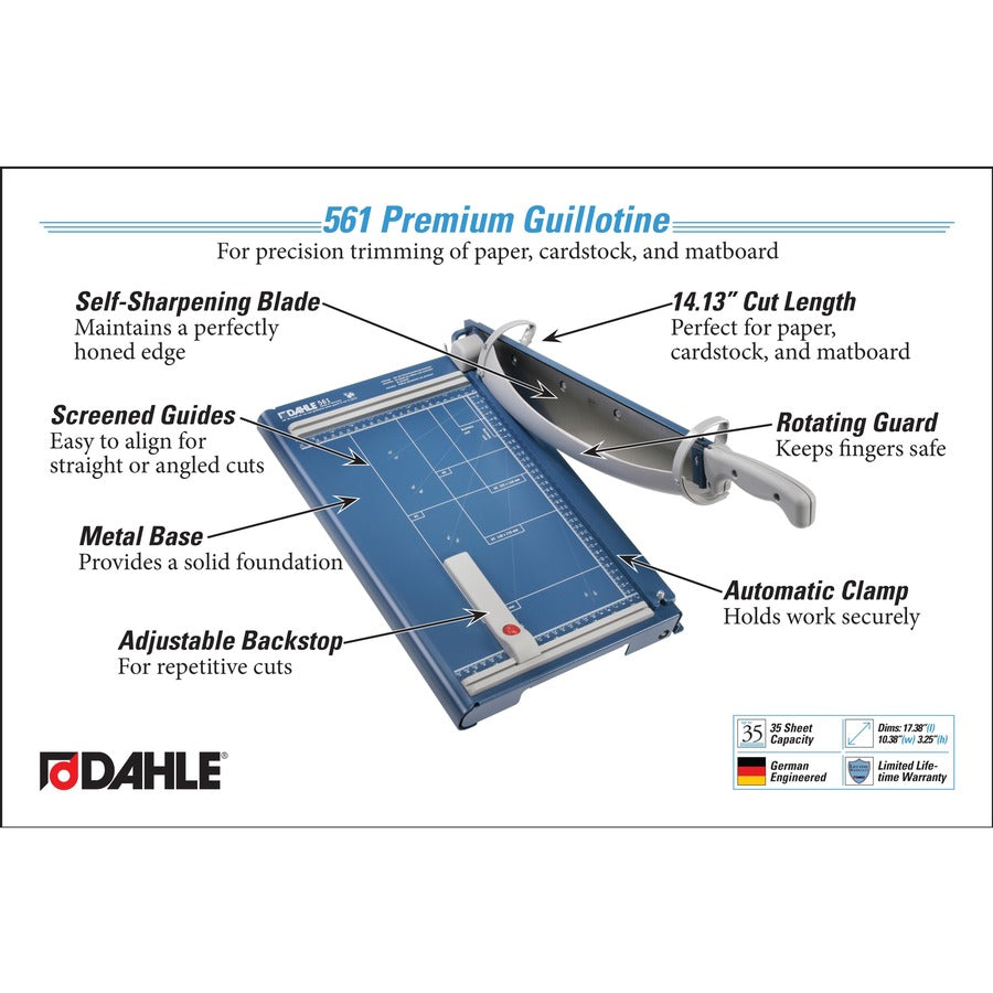 Dahle 561 Premium Guillotine Trimmer - Alternate-Image7