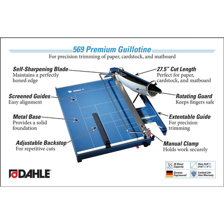 Dahle 569 Premium Guillotine Trimmer - Alternate-Image7