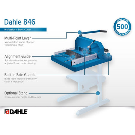 Dahle 846 Professional Stack Cutter - Alternate-Image5