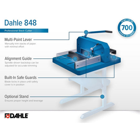 Dahle 848 Professional Stack Cutter - Alternate-Image5