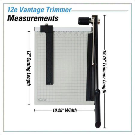 Dahle Vantage 12e Guillotine Paper Trimmer - Alternate-Image1