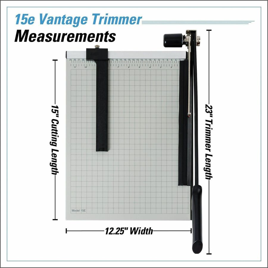 Dahle Vantage 15e Guillotine Paper Trimmer - Alternate-Image10