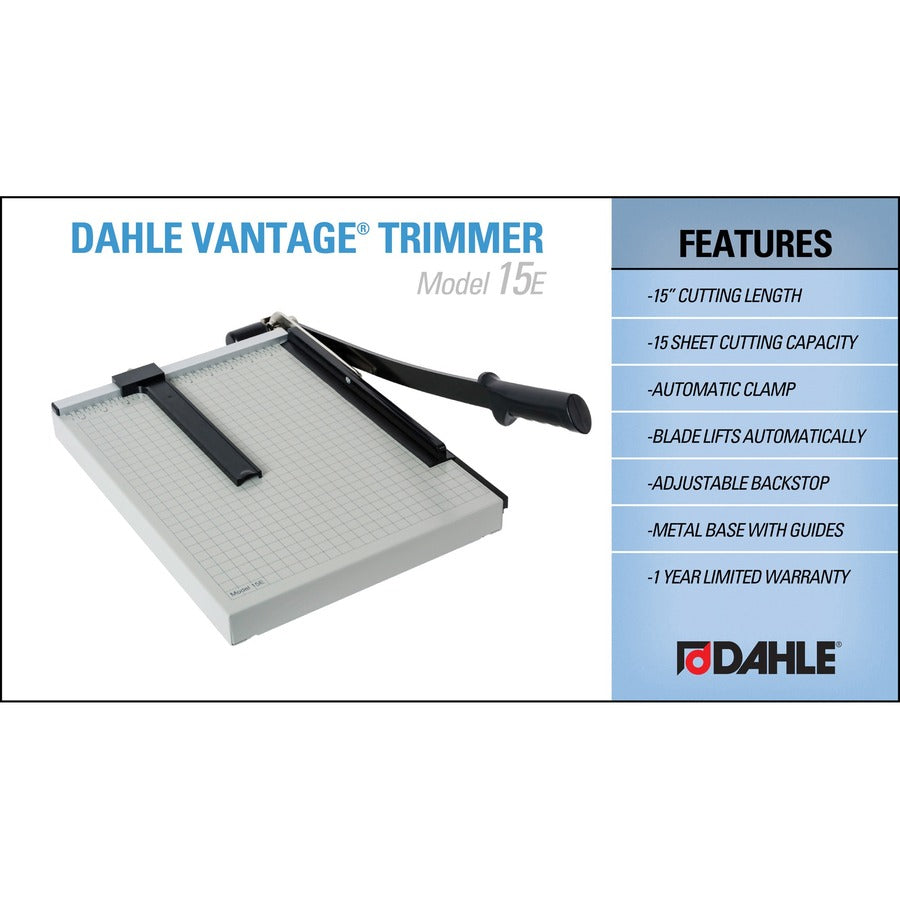 Dahle Vantage 15e Guillotine Paper Trimmer - Alternate-Image5