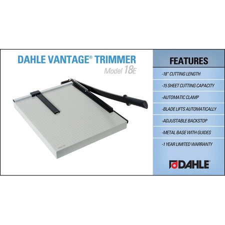 Dahle Vantage 18e Guillotine Paper Trimmer - Alternate-Image7