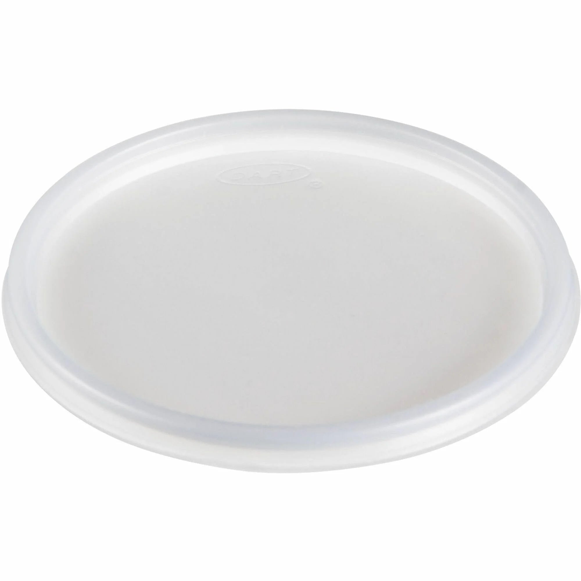 Dart 20 oz Plastic Lid for Breakroom Cups - Translucent - 100/Pack