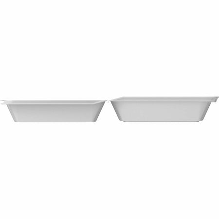 Dart 8-1/2’’ Single-Compartment Foam Containers - Body - 100/Pack - 2 / Carton - Food Storage
