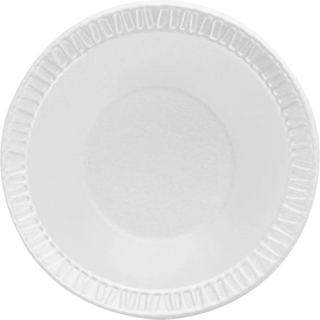 Dart Concorde Compliments 6 oz Nonlaminated Foam Bowls - Serving - Disposable - White - Textured - Body - 125/Bag