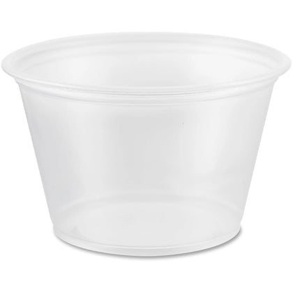 Dart Conex Complements 4 oz Portion Containers - 125/Pack - 20/Carton - Food Storage