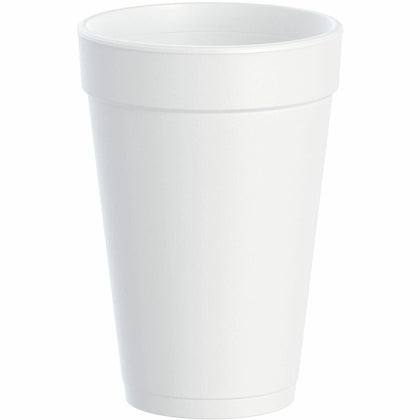 Dart J Cup 16 oz Insulated Foam Cups - Ideal for Cold & Hot Drinks