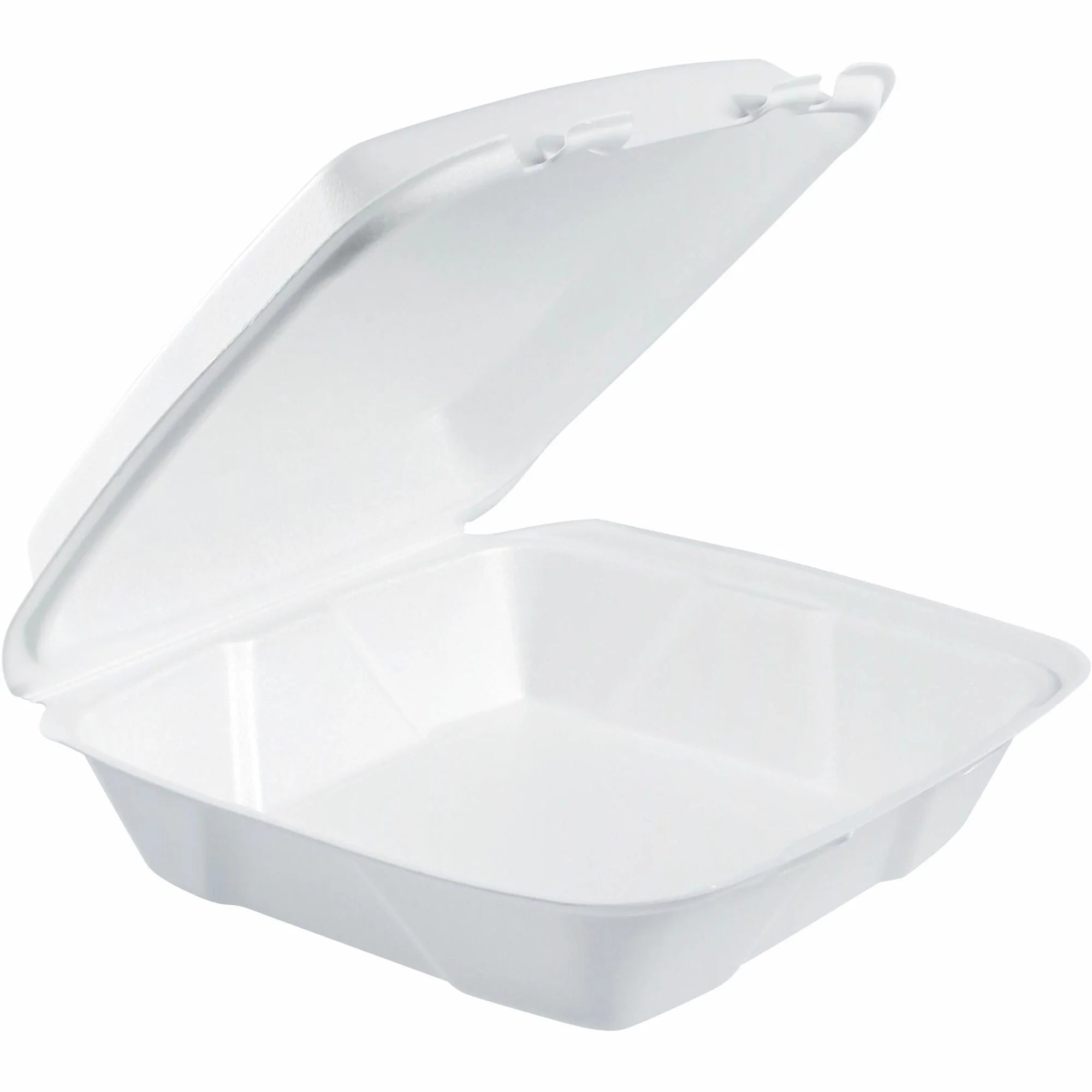 Dart Large Foam Trays: Convenient 1-Compartment Carryout Solution - Food Storage