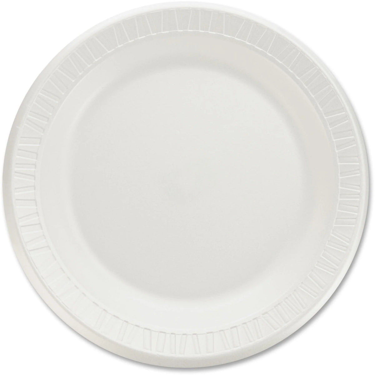 Dart Quiet Classic 9’’ Foam Plates - White 125/Pack