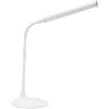 Data Accessories Company Desk Lamp - 15’’ Height - 6 W LED Bulb - Mountable - White - for Office Home Dorm - Lamps &