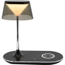 Data Accessories Company MP-328 LED Desk Lamp - Qi Wireless Charging USB Dimmable Touch-activated Adjustable Brightness