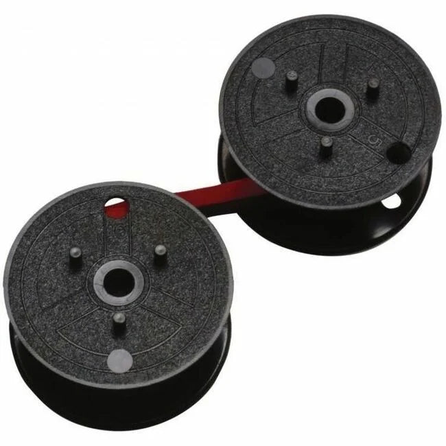 Dataproducts R3197 Thermal Transfer Ribbon for Unisys 19-2074-896 - Black/Red - Universal Calculator Spool - Calculators