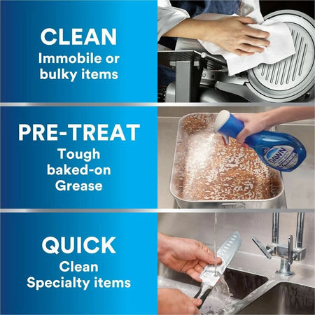 Dawn Heavy Duty Powerwash: Commercial Spray for Dishes & Kitchen - Dish/Dishwasher Detergents