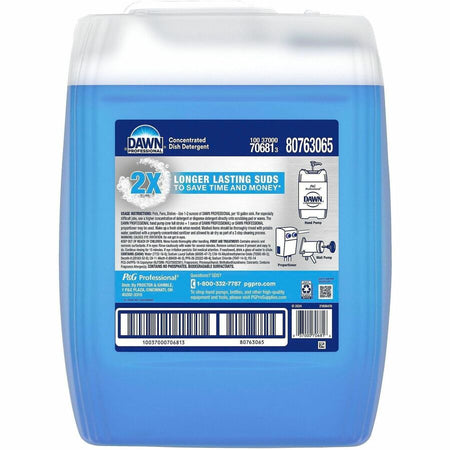 Dawn Manual Pot & Pan Detergent - Rear