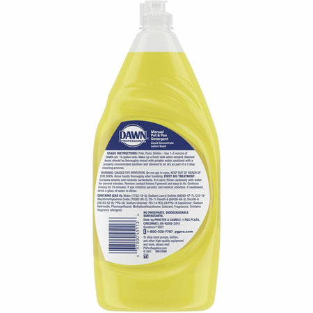 Dawn Manual Pot/Pan Detergent - Rear