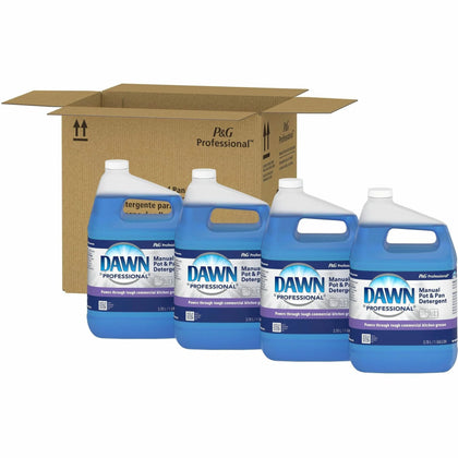Dawn Manual Pot/Pan Detergent: Original Scent 128 fl oz - Grease & Soil Remover - Dish/Dishwasher Detergents