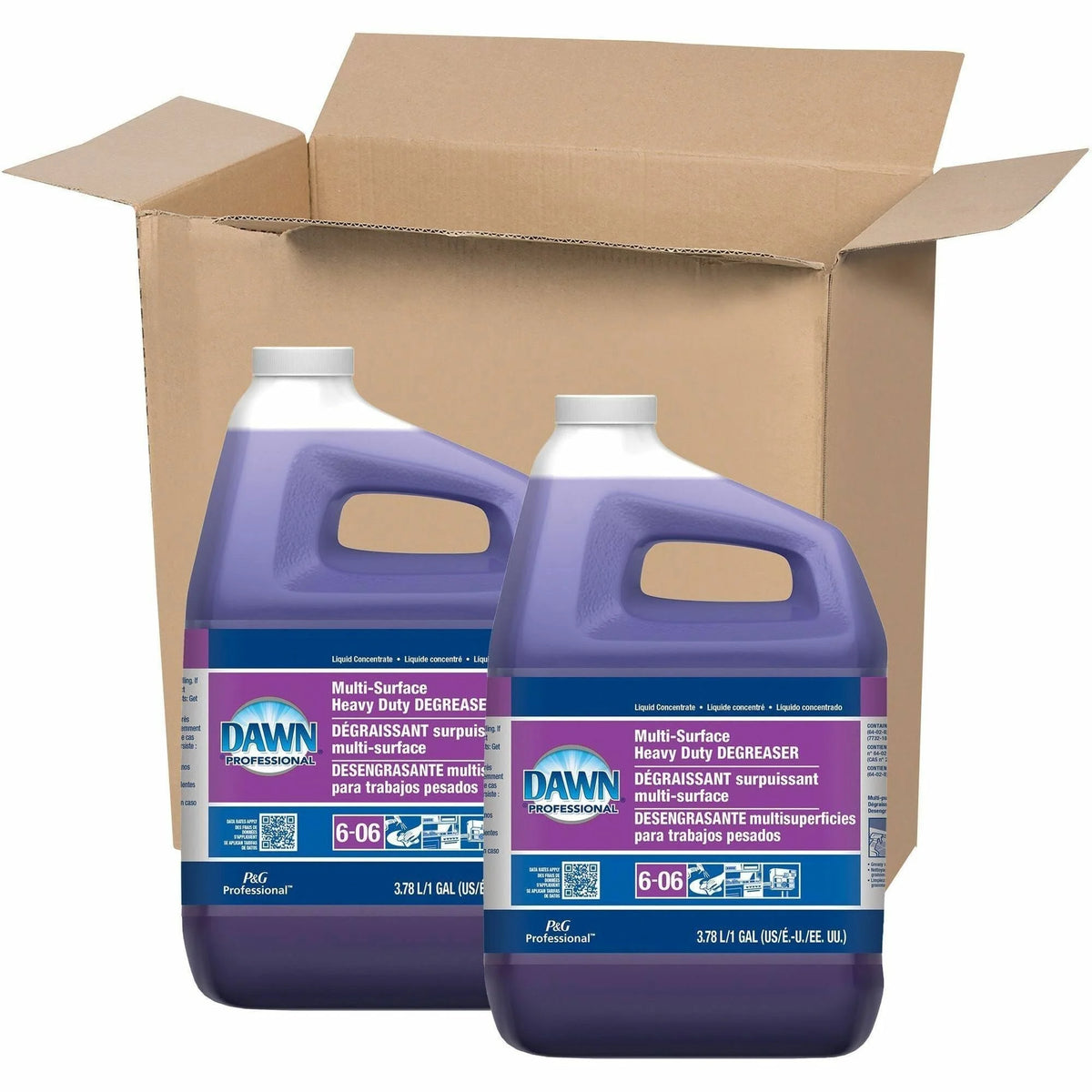 Dawn Professional Heavy Duty Degreaser - Caustic-Free Formula - 128 fl oz - Purple - Specialty Cleaners
