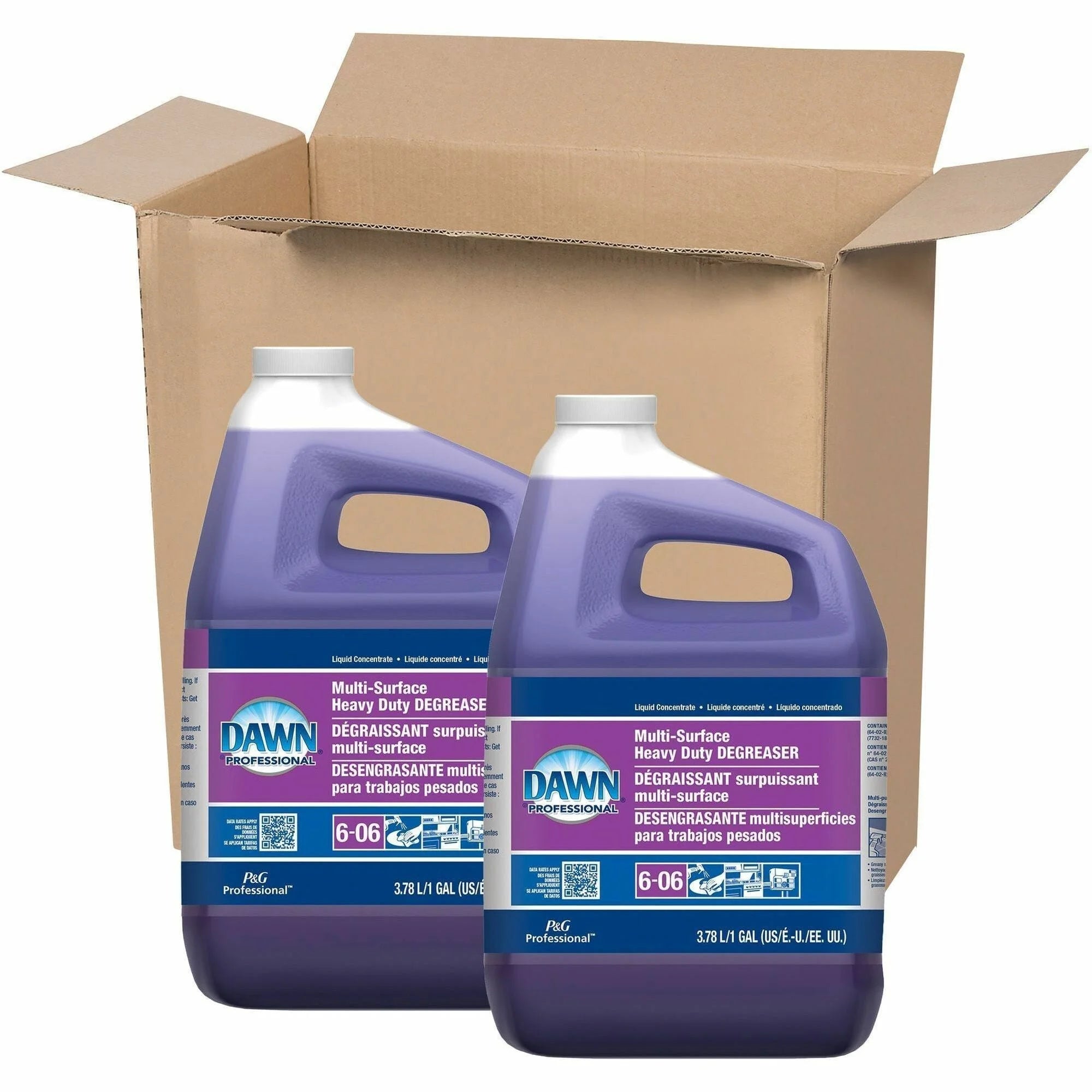Dawn Professional Heavy Duty Degreaser - Caustic-Free Formula - 128 fl oz - Purple - Specialty Cleaners
