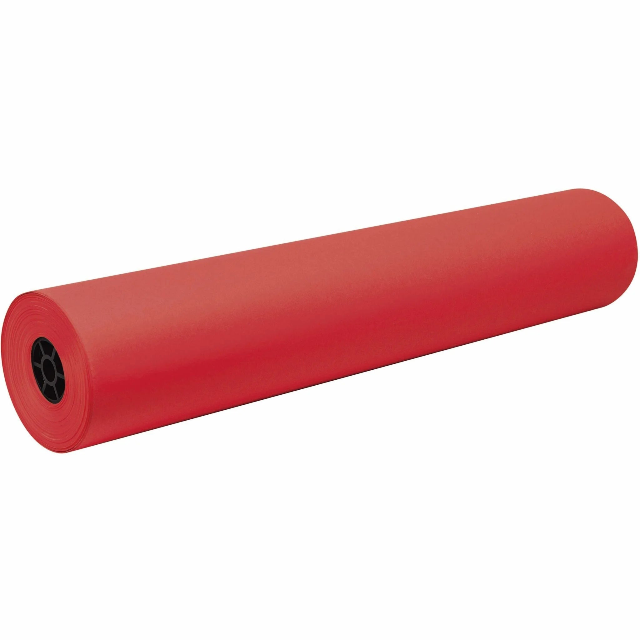 Decoro Flame-Retardant Art Paper Roll - Festive Red - 7’’x36’’x1000 ft - Rolls/Tissue