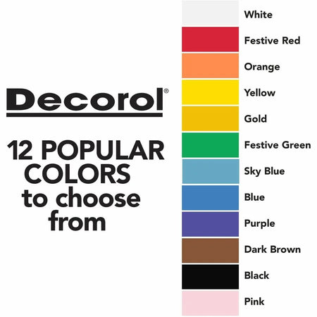 Decoro Flame-Retardant Art Paper Roll - Festive Red - 7’’x36’’x1000 ft - Rolls/Tissue