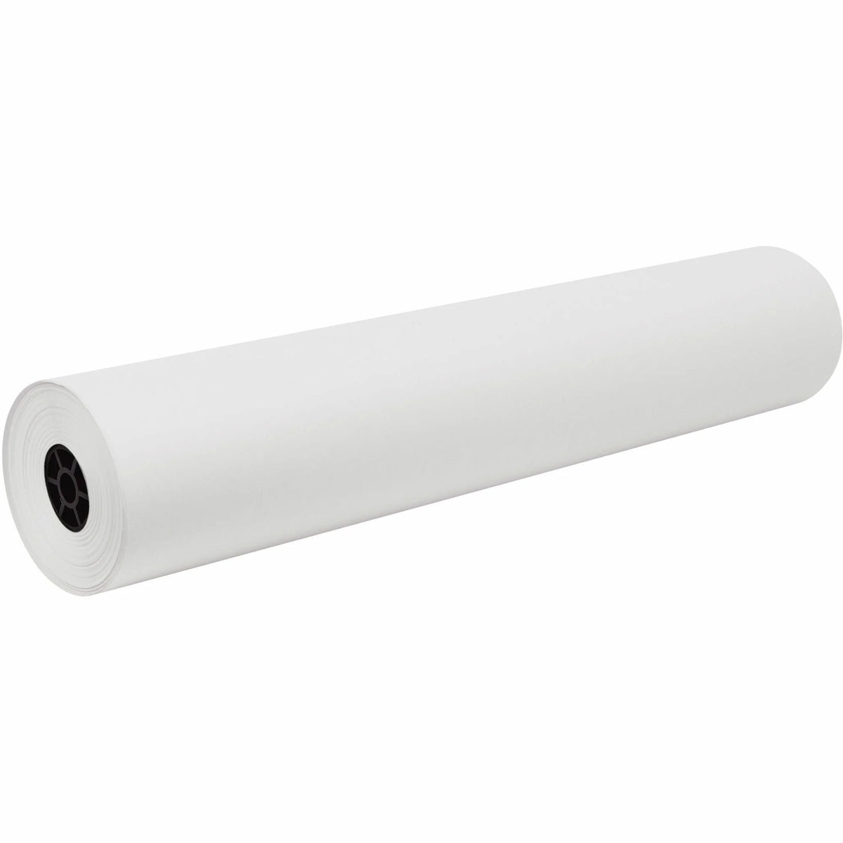 Decorol Flame-Retardant Art Paper Roll - White Sulphite - 7.40’’ x 36’’ 1000 ft - Rolls/Tissue