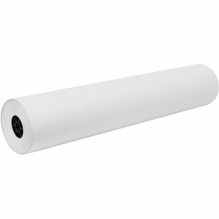 Decorol Flame-Retardant Art Paper Roll - White Sulphite - 7.40’’ x 36’’ 1000 ft - Rolls/Tissue