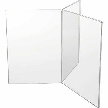 Deflecto 6-Sided Sign/Menu Holder - 2000