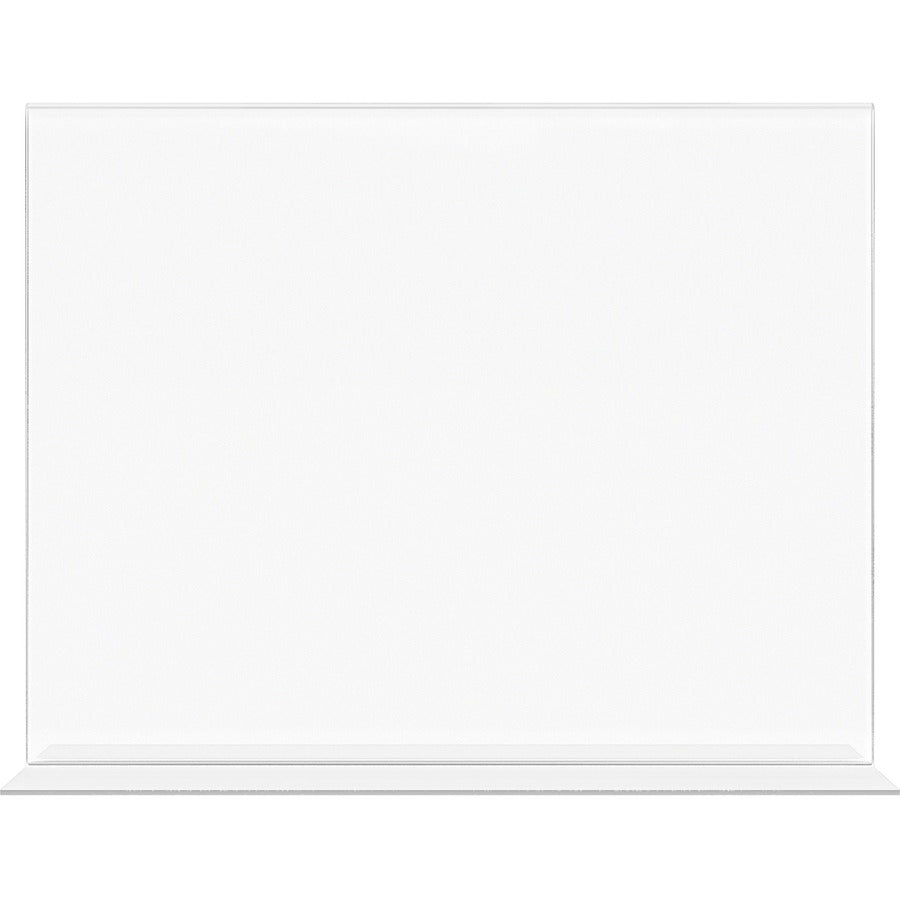Deflecto Anti-Glare Double-sided Sign Holder - Front