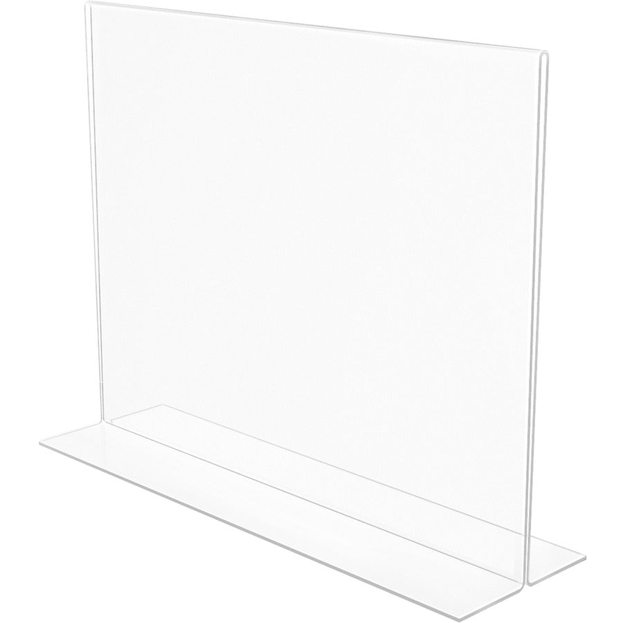 Deflecto Anti-Glare Double-sided Sign Holder - Left
