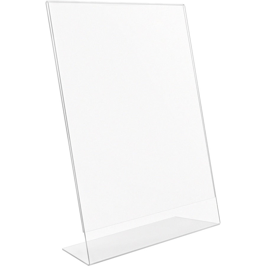 Deflecto Anti-Glare Slanted Sign Holder - Right