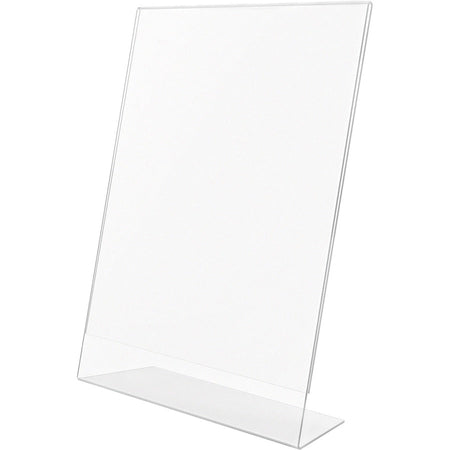 Deflecto Anti-Glare Slanted Sign Holder - Left